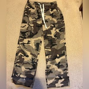 Baggy Camo Y2K Joggers